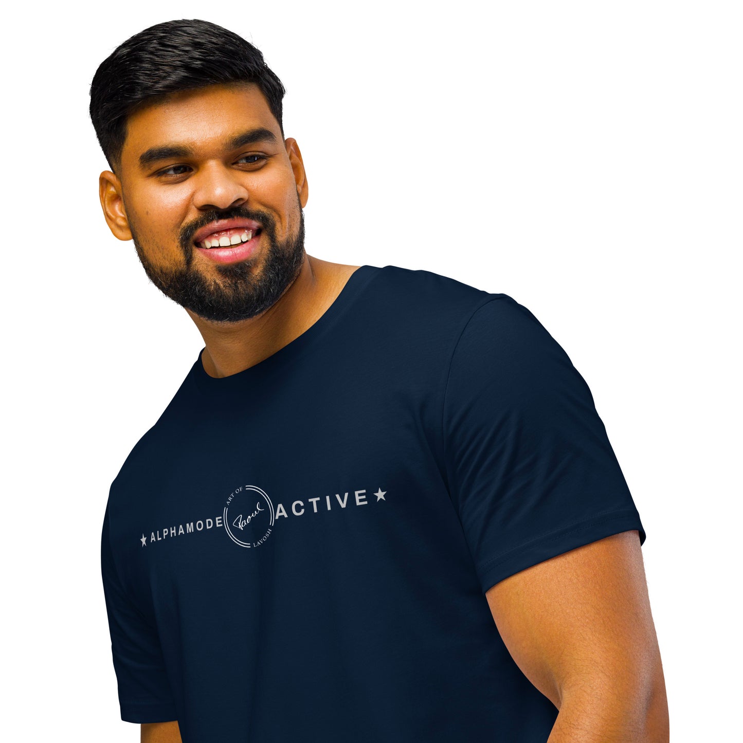 Mittelschweres Herren Bio-T-Shirt - Alpha Mode RL-W