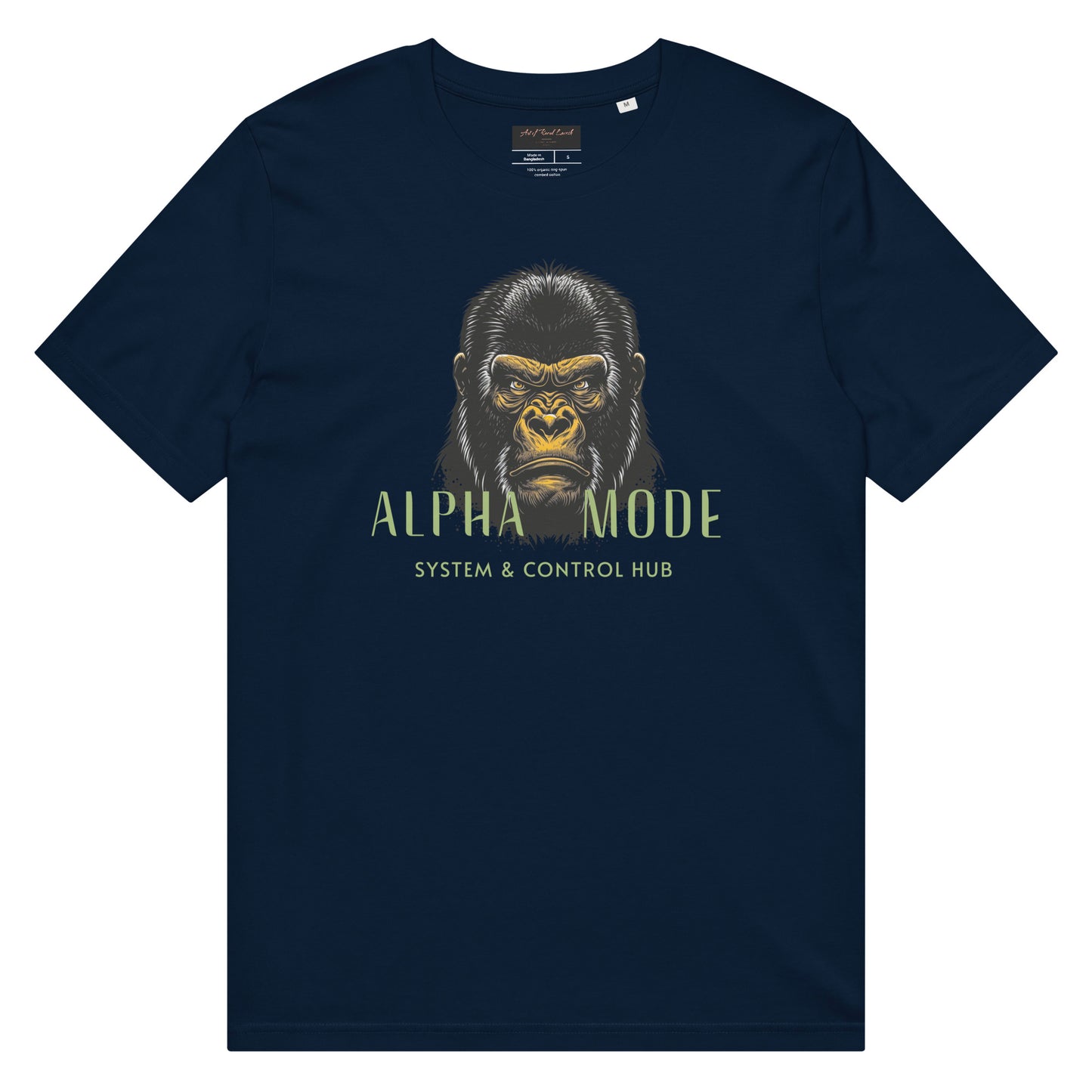 Mittelschweres Herren Bio-T-Shirt - Alpha Mode