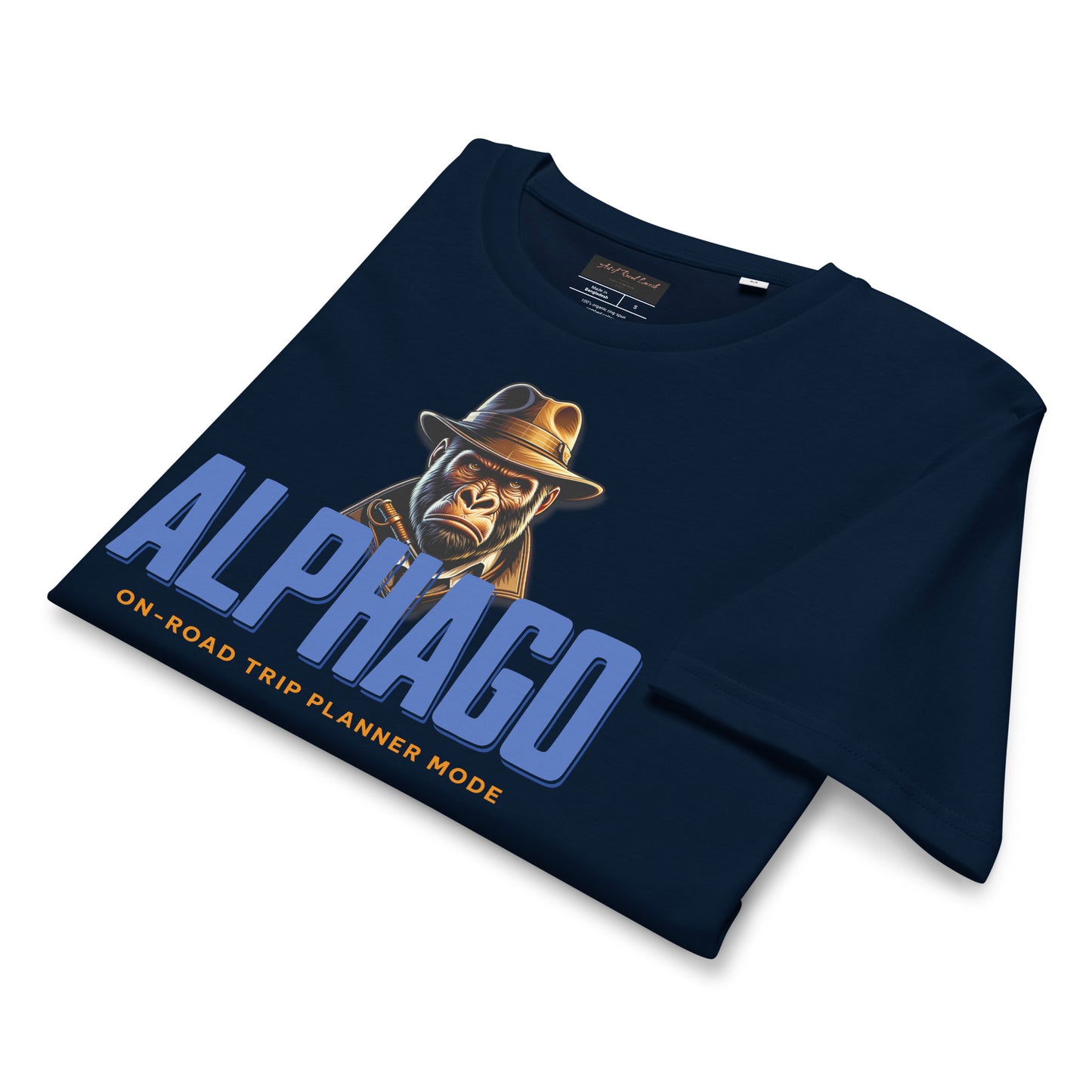 Mittelschweres Herren Bio-T-Shirt - Road-Trip