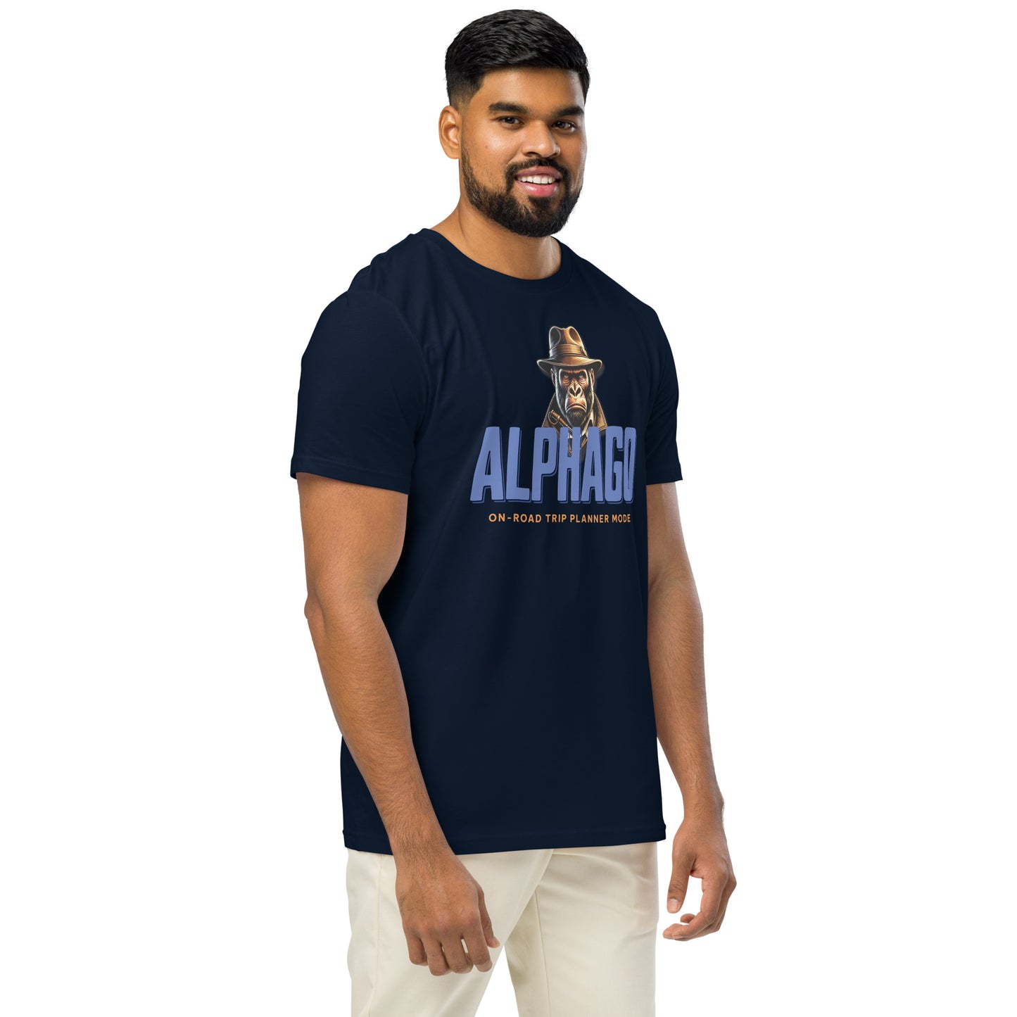 Mittelschweres Herren Bio-T-Shirt - Road-Trip