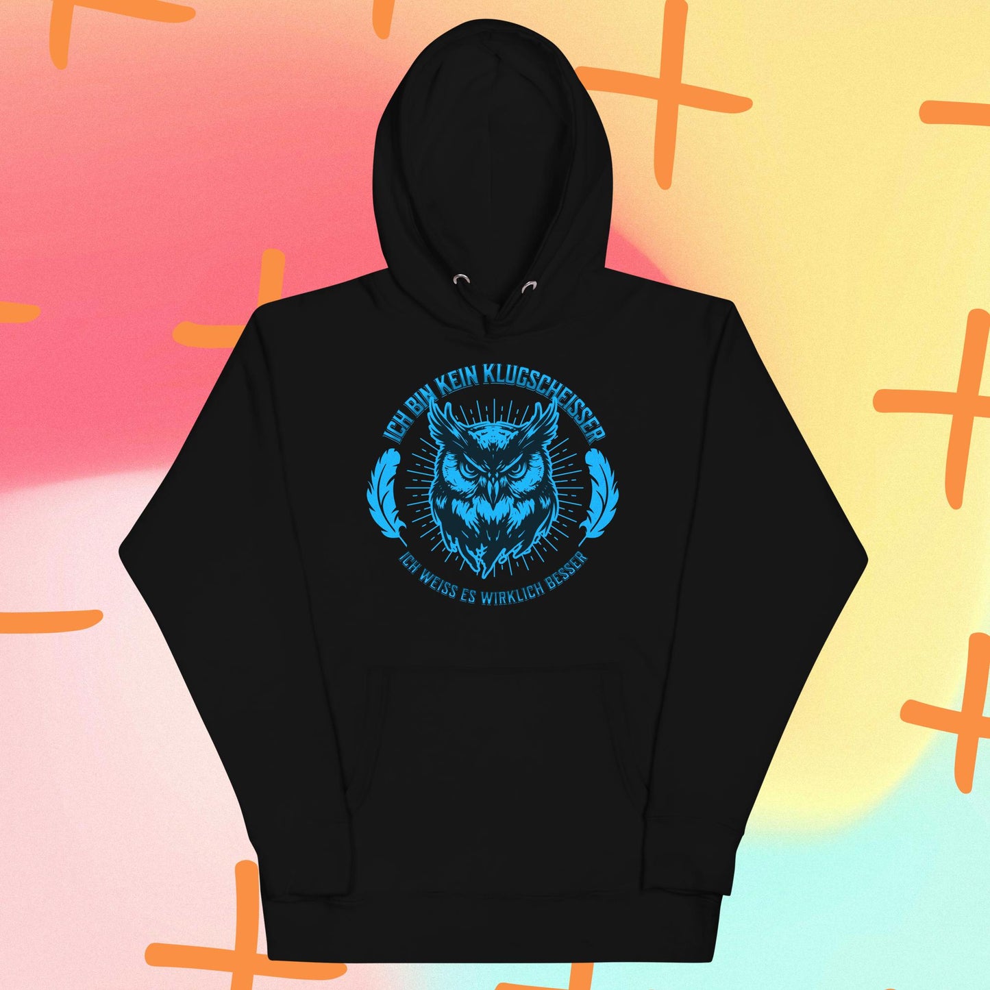 Herren-Kapuzenpullover - Klugscheisser