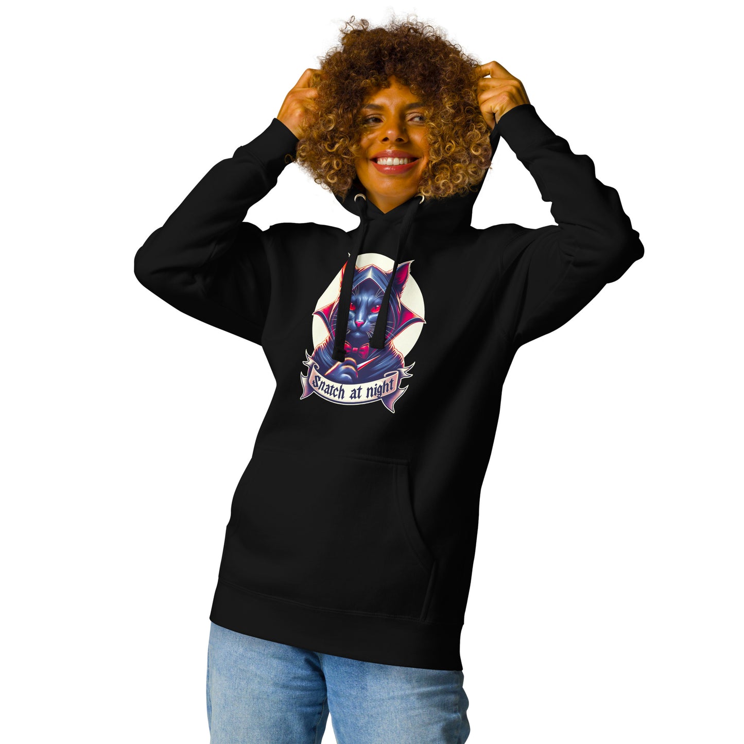 Unisex-Kapuzenpullover - Snatch at night