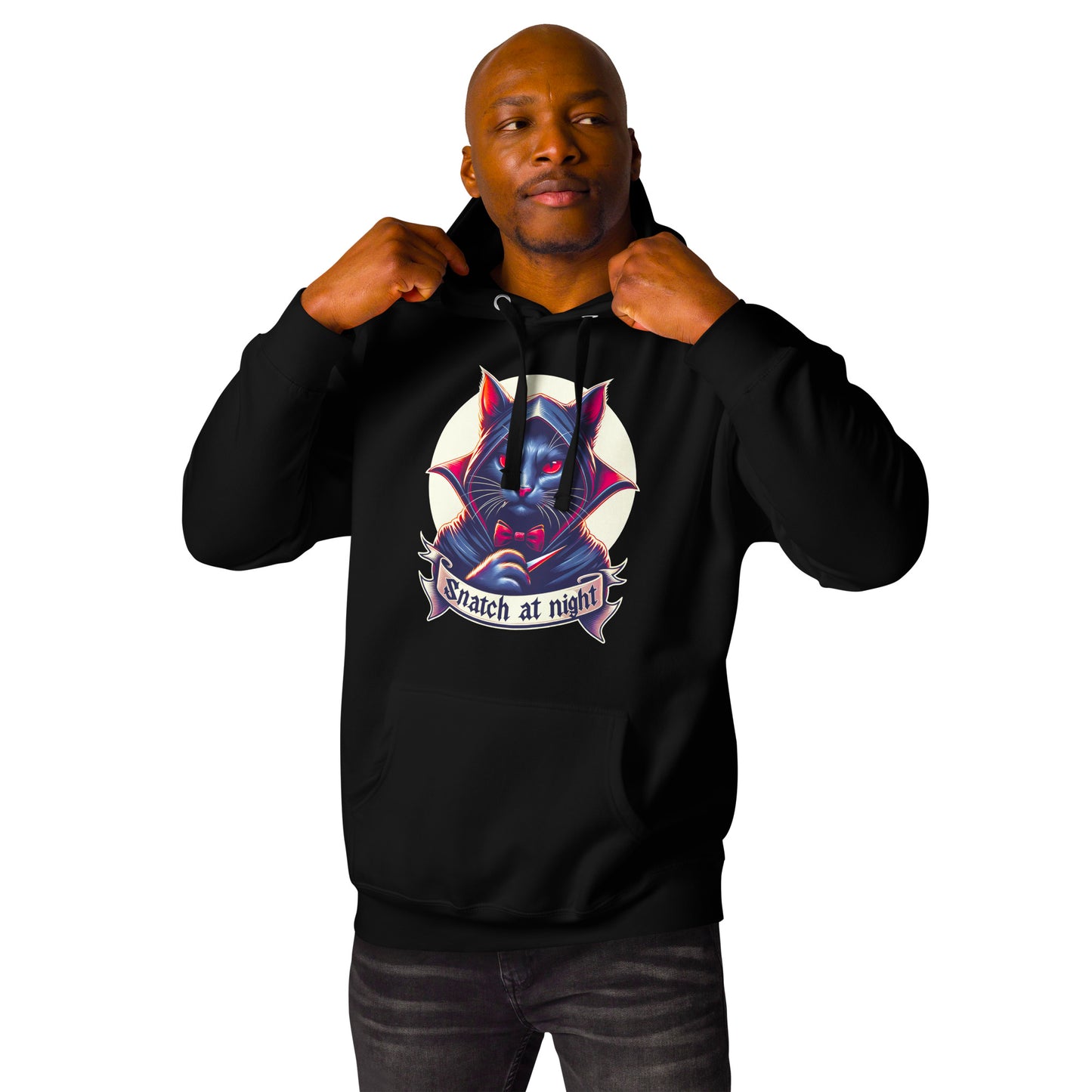 Unisex-Kapuzenpullover - Snatch at night