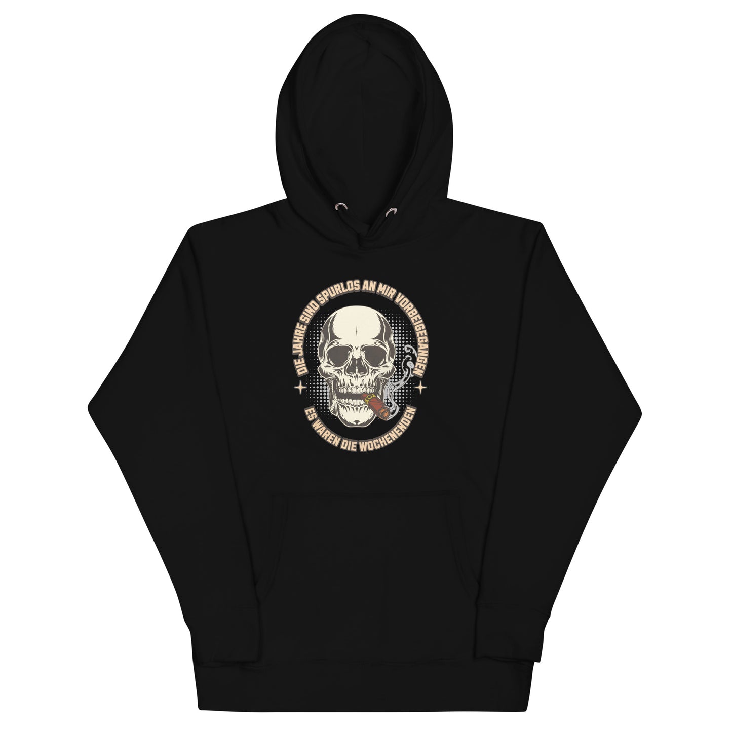 Herren-Kapuzenpullover - Es waren die Wochenden