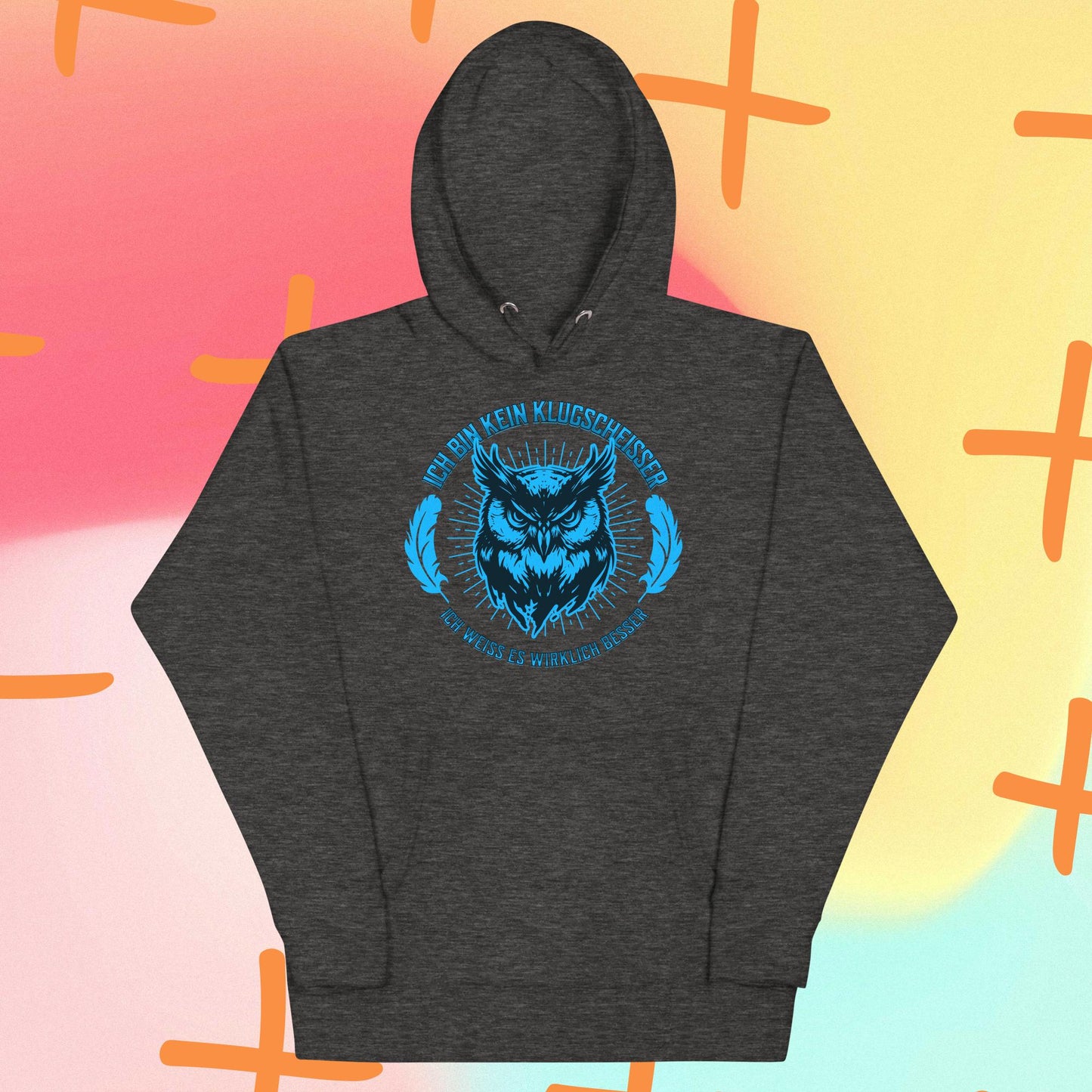 Herren-Kapuzenpullover - Klugscheisser