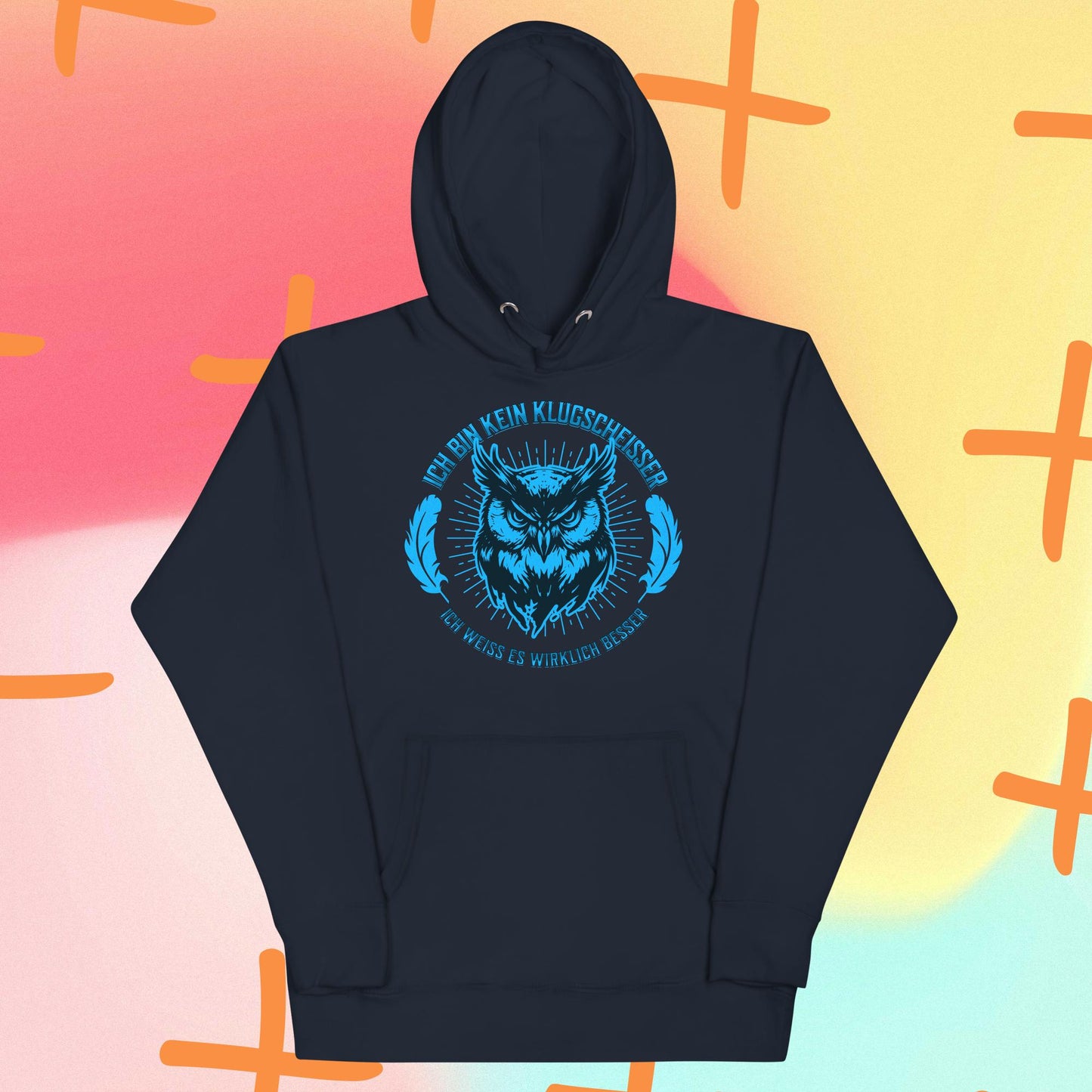 Herren-Kapuzenpullover - Klugscheisser