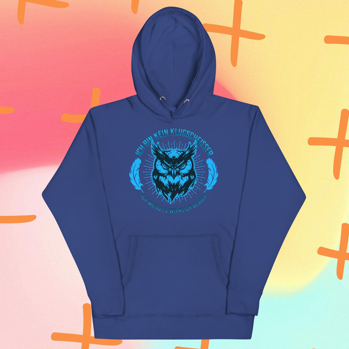 Herren-Kapuzenpullover - Klugscheisser