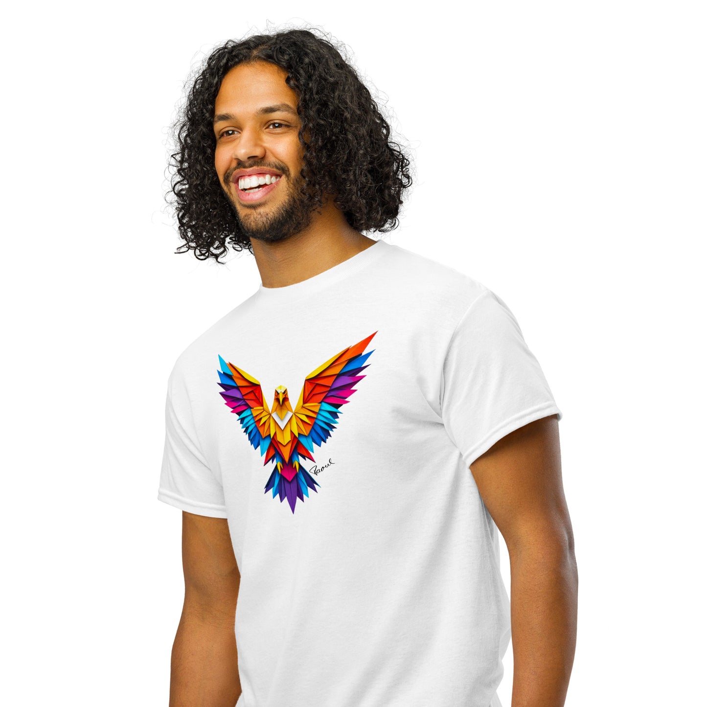 DryBlend® T-Shirt - Origami Big Eagle