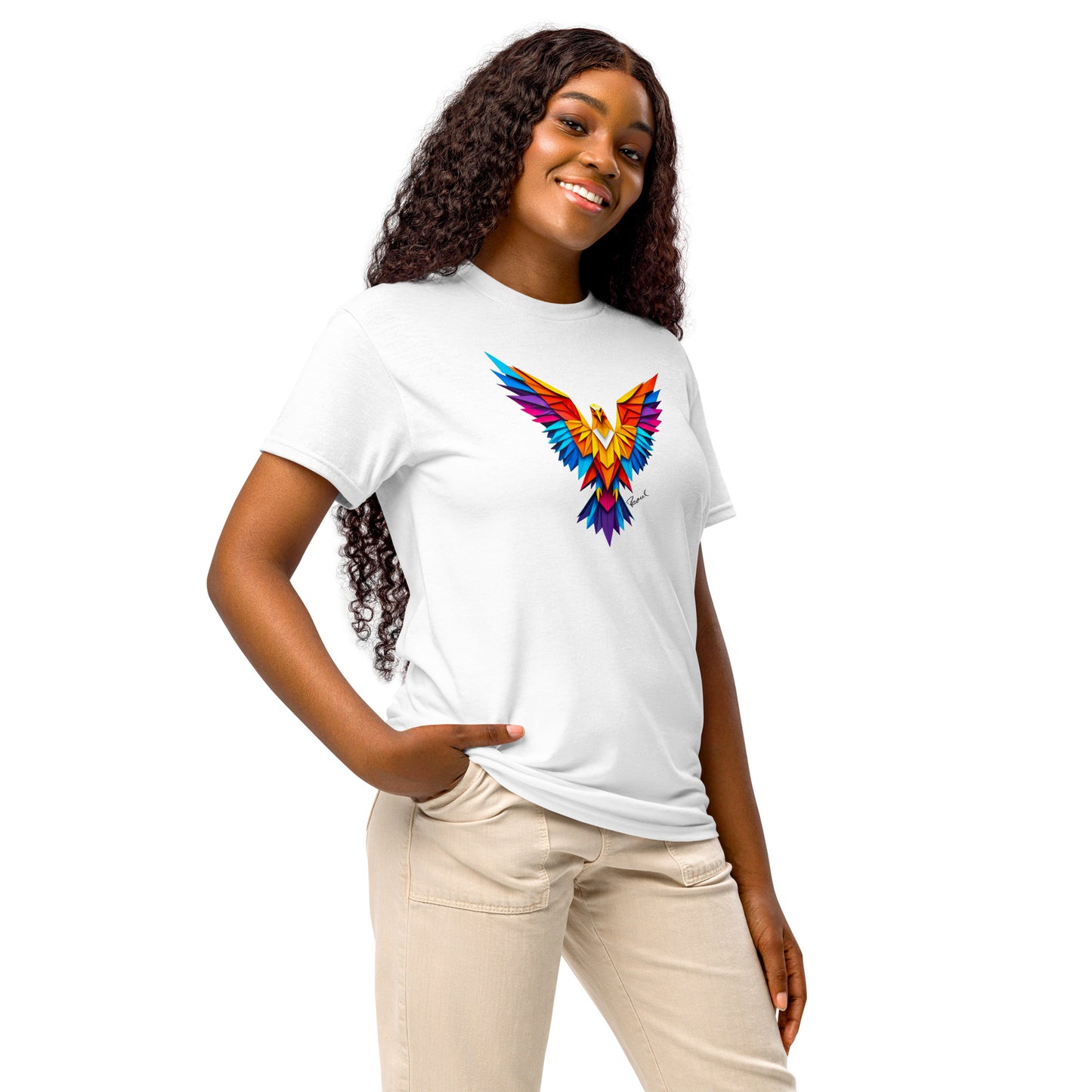 DryBlend® T-Shirt - Origami Big Eagle