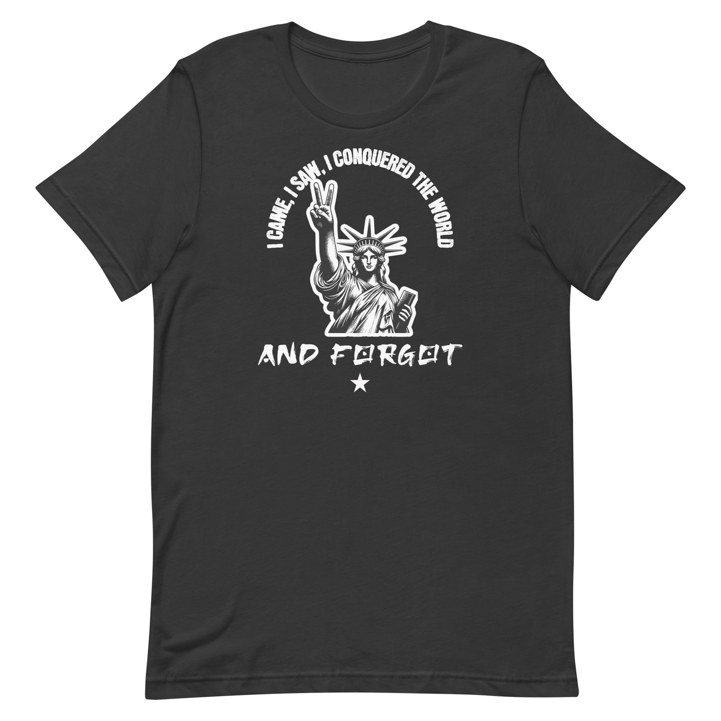 Unisex-T-Shirt - I conquered the World
