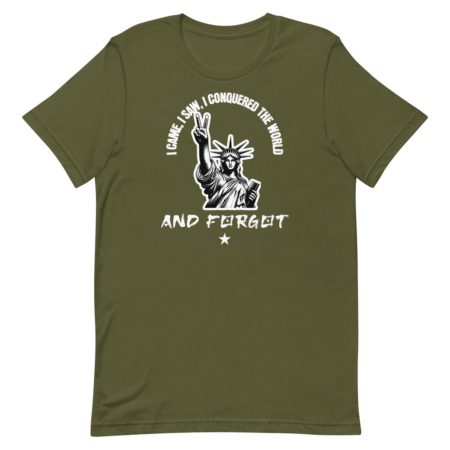 Unisex-T-Shirt - I conquered the World