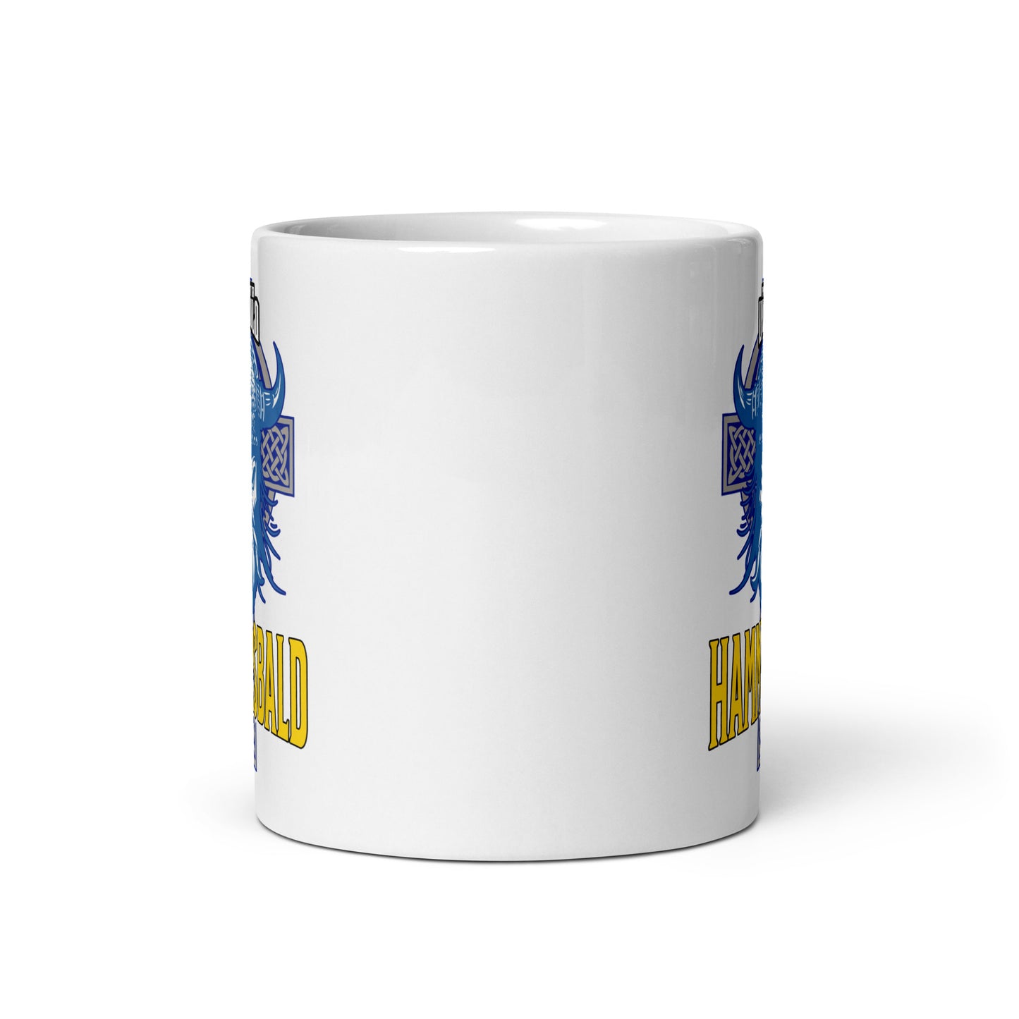Weiße, glänzende Tasse - Hammersbald