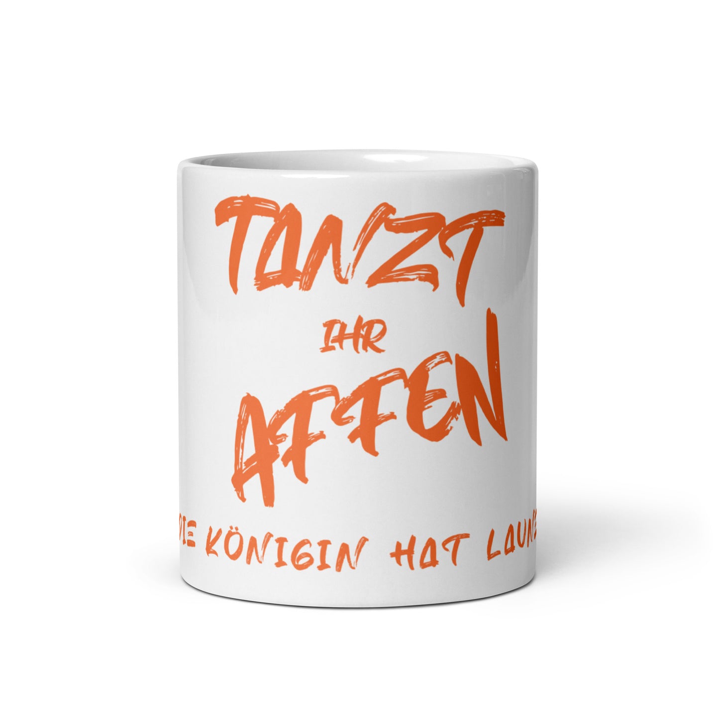 Weiße, glänzende Tasse - Tanzt ihr Affen - Frauen