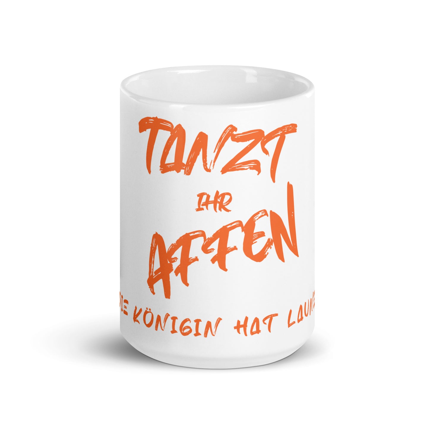 Weiße, glänzende Tasse - Tanzt ihr Affen - Frauen