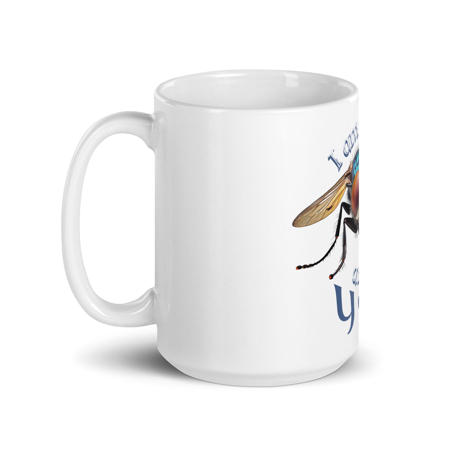 Weiße, glänzende Tasse - to annoy you