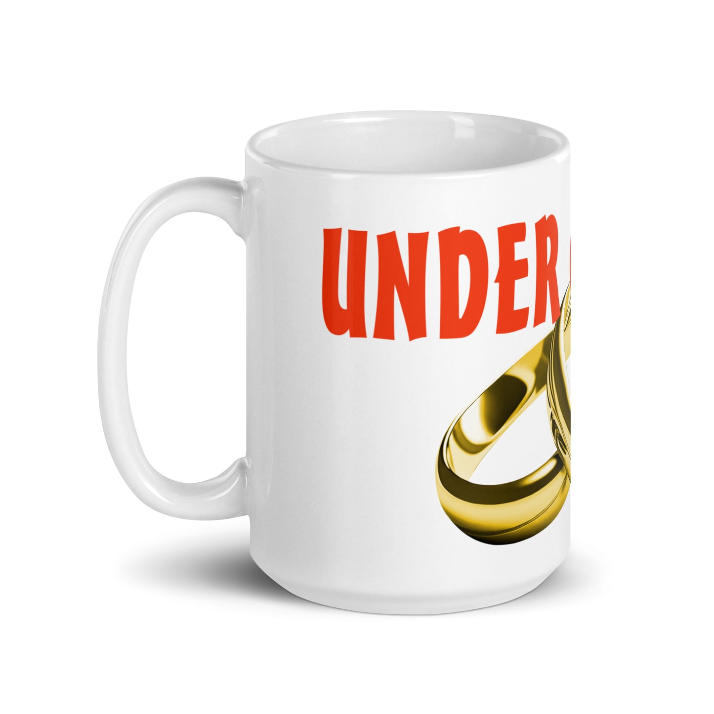 Weiße, glänzende Tasse - Under Control