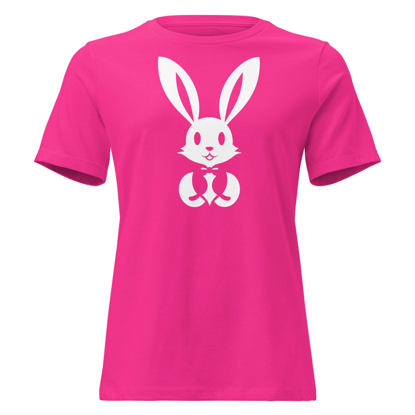 Lockeres Damen-T-Shirt - Bunny