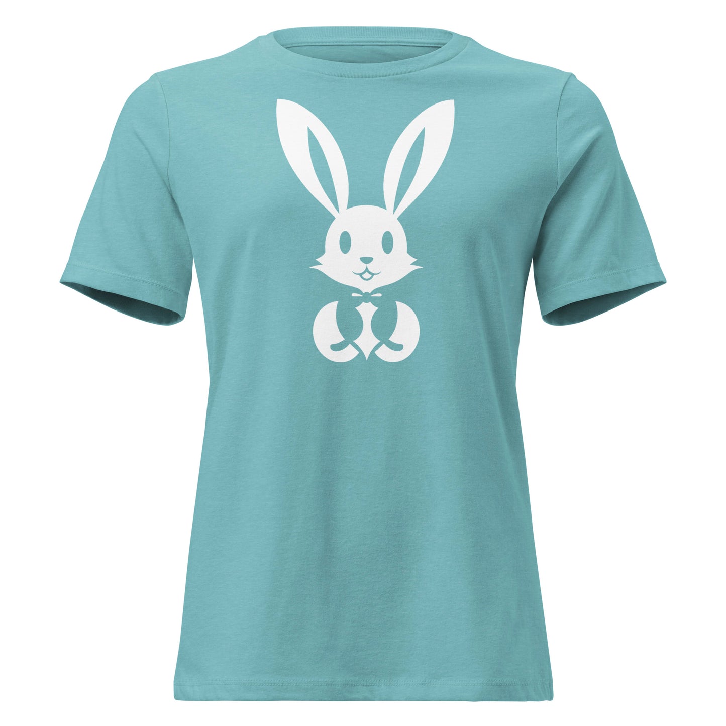 Lockeres Damen-T-Shirt - Bunny