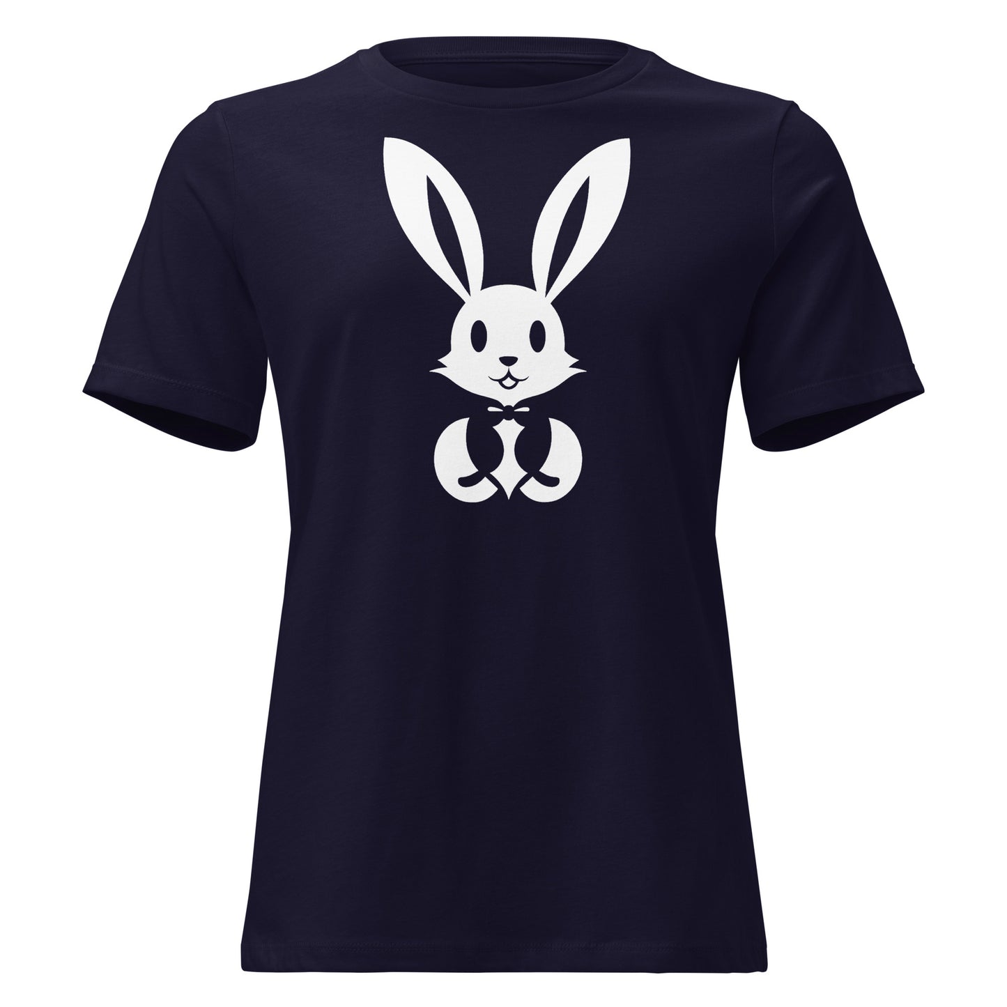 Lockeres Damen-T-Shirt - Bunny