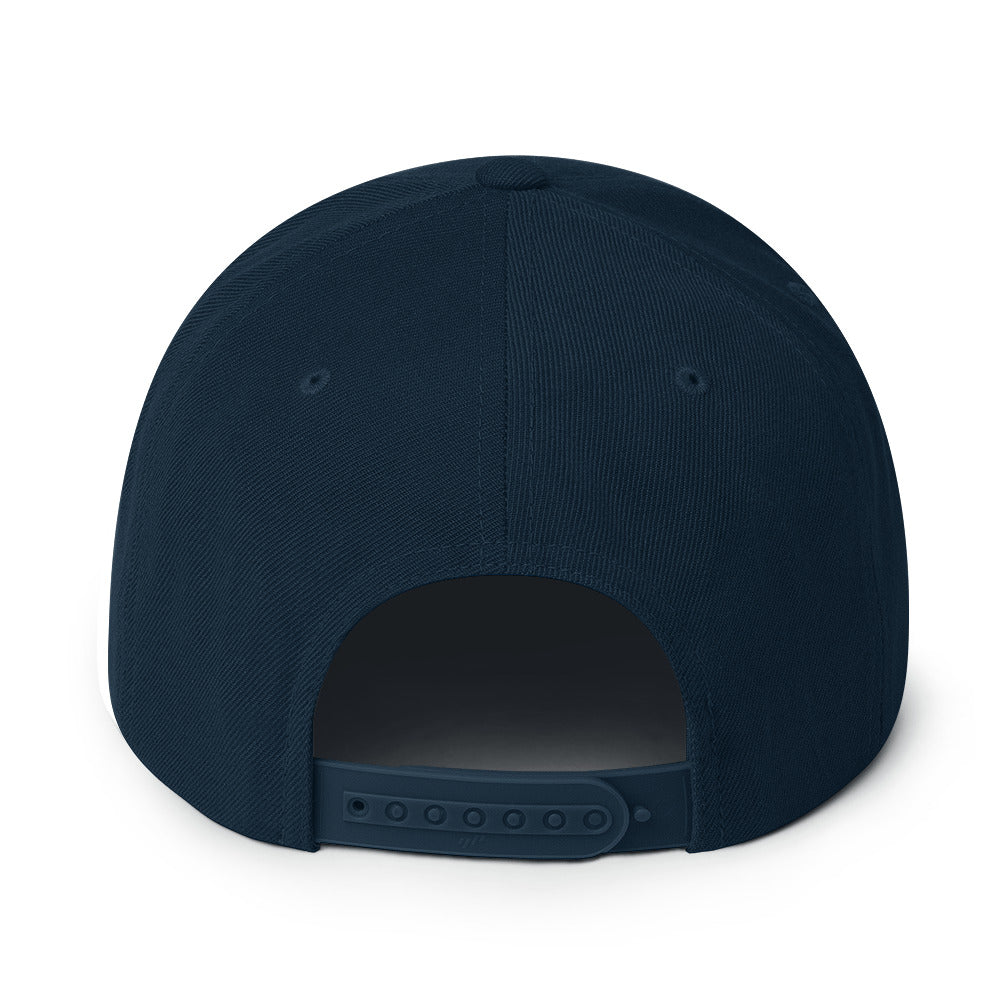 Snapback-Cap - Hanfblatt (gold)
