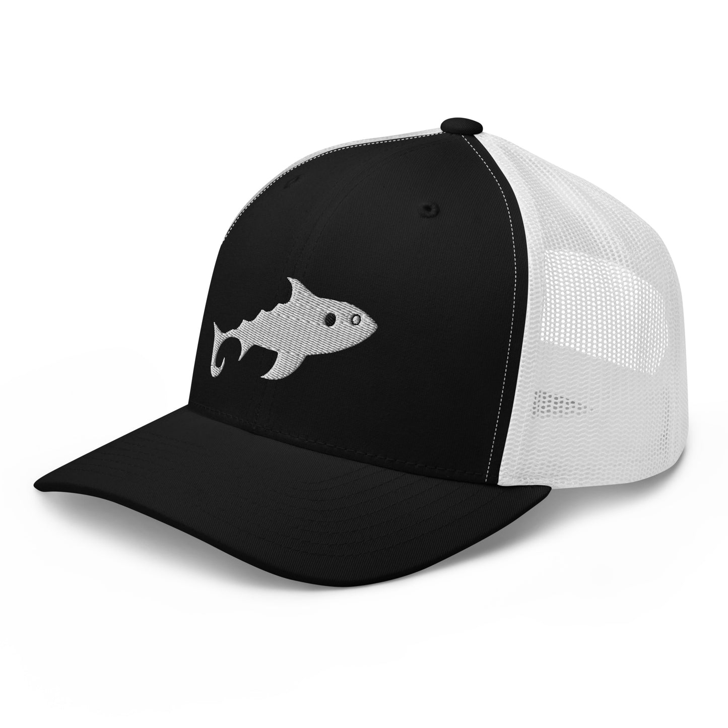 Trucker-Cap - Fisch (gestickt)