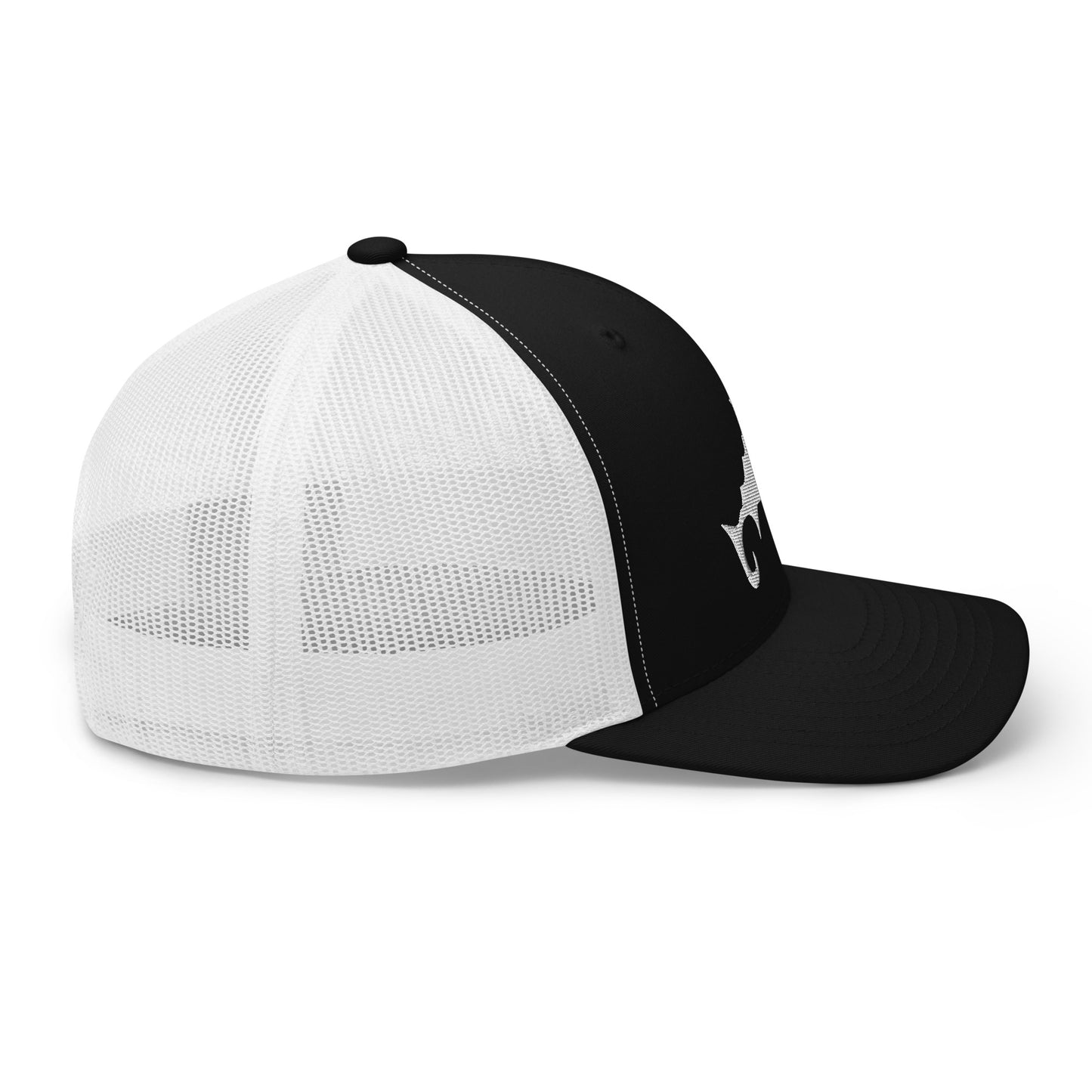 Trucker-Cap - Fisch (gestickt)