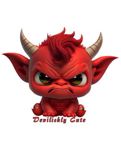 Kurzärmeliges Baby-T-Shirt - Devilishly Cute