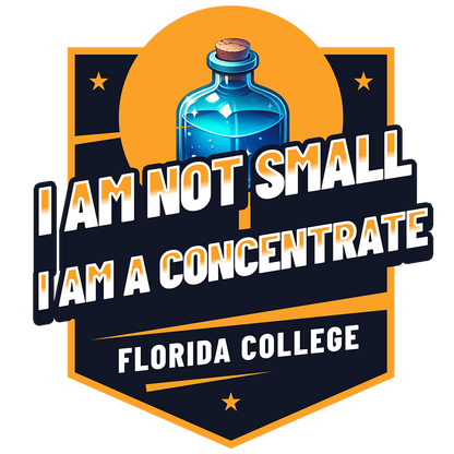 Schweres textilgefärbtes Unisex-T-Shirt - Florida College