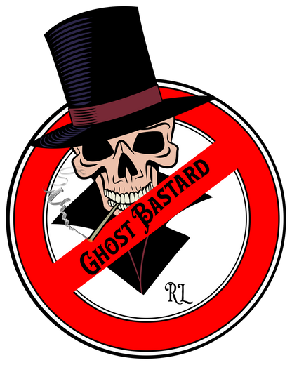 Weiße, glänzende Tasse - Ghost Bastard T