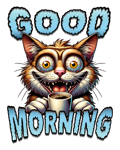 Reisebecher mit Griff - Good Morning Coffee