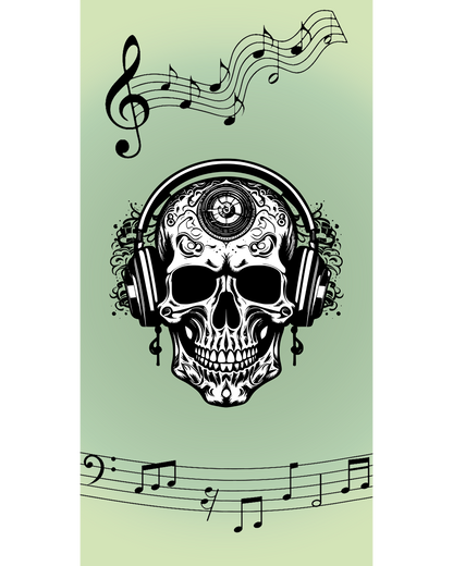 Handtuch - Skull-Music