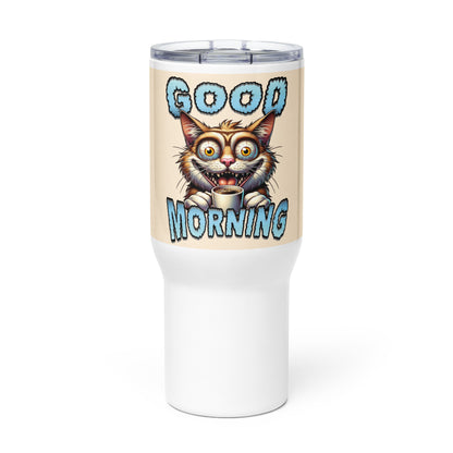 Reisebecher mit Griff - Good Morning Coffee