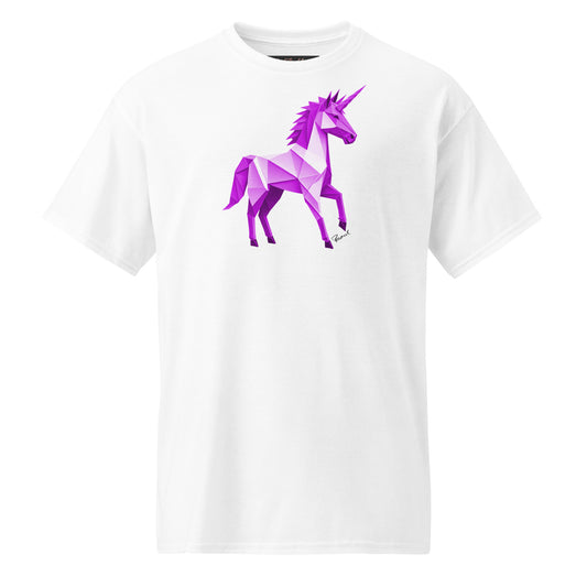 DryBlend® T-Shirt - Origami das lila Einhorn
