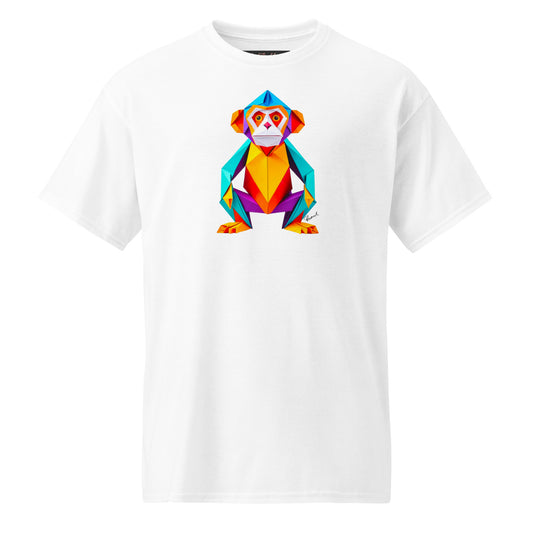 DryBlend® T-Shirt - Origami der bunte Affe