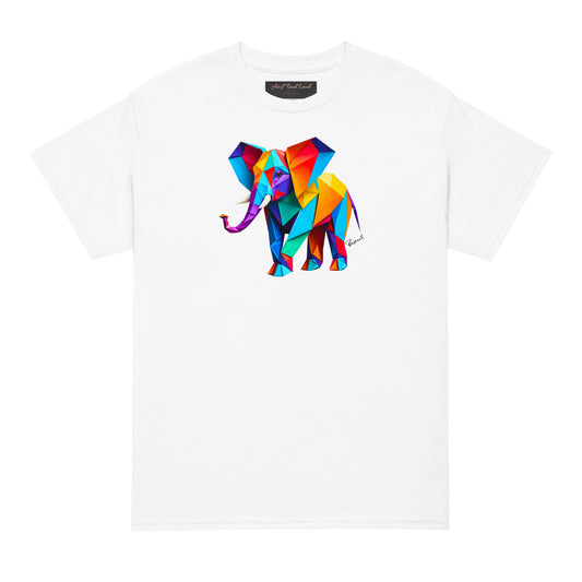 DryBlend® T-Shirt - Origami der bunte Elefant
