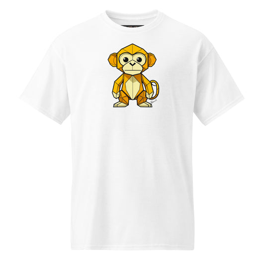 DryBlend® T-Shirt - Origami der gelbe Affe