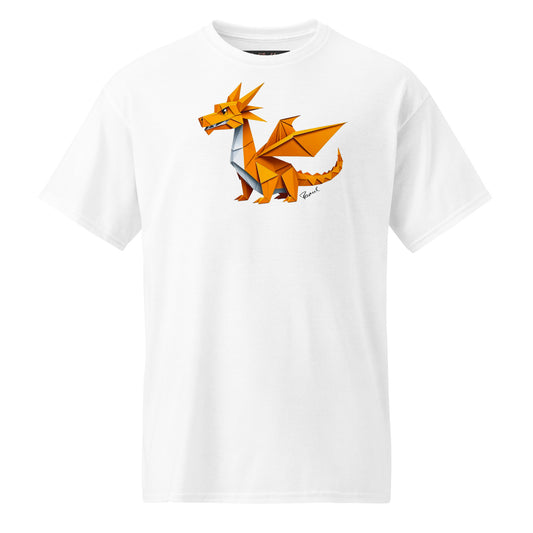 DryBlend® T-Shirt - Origami der gelbe Drache