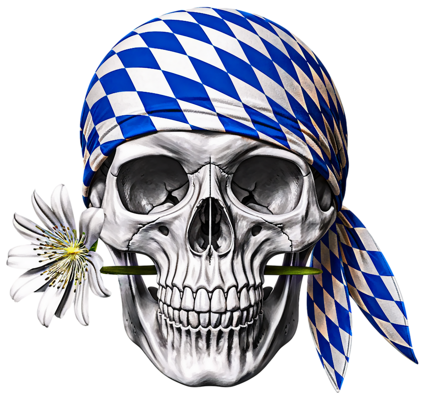 Textilgefärbtes T-Shirt für Sie und Ihn - Bayerischer Kongo