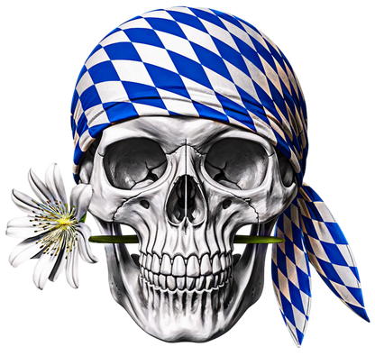 Textilgefärbtes T-Shirt für Sie und Ihn - Bayerischer Kongo