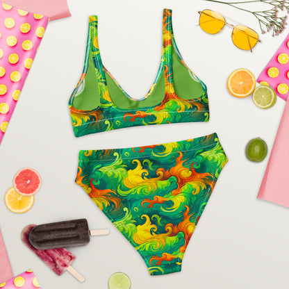 High Waist Bikini - Wirbelsturm