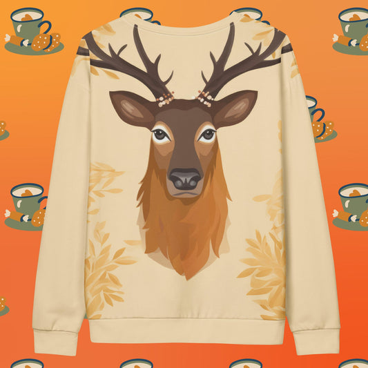 Damen-Pullover - Weihnachts-Hirsch
