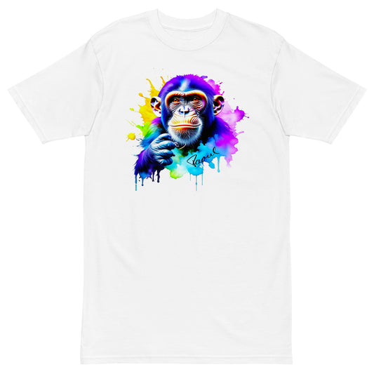 Schweres Premium T-Shirt - Chimp