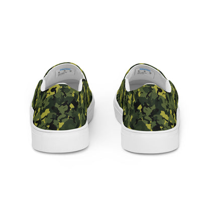 Herren-Canvas-Slipper - Camouflage-Military