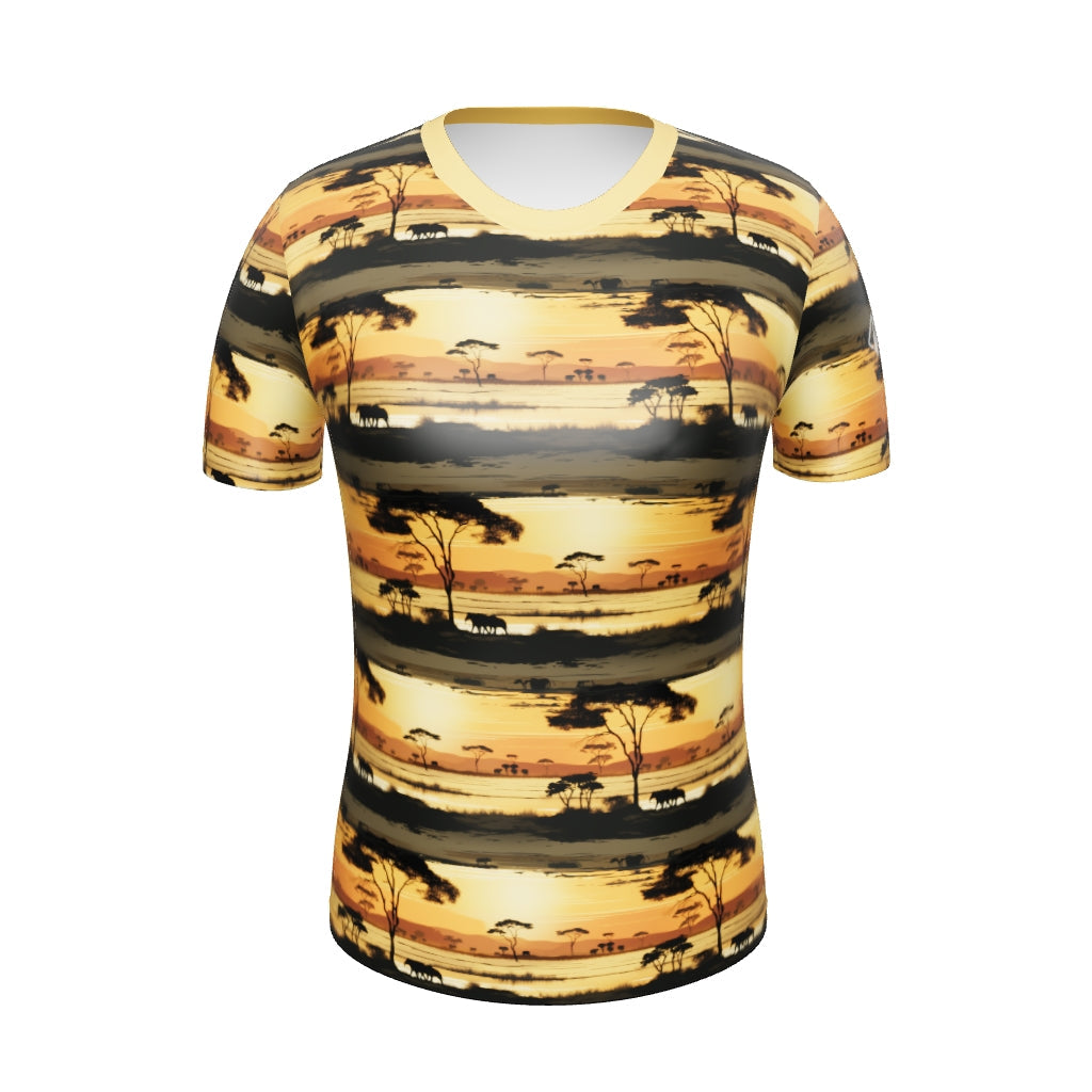 AllOver-Damen-T-Shirt - African Sundown