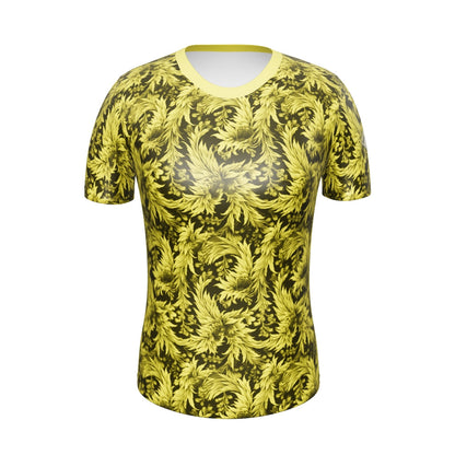 AllOver-Damen-T-Shirt - Exoticblüte-Gelb