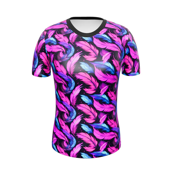 AllOver-Damen-T-Shirt - karibische Federn