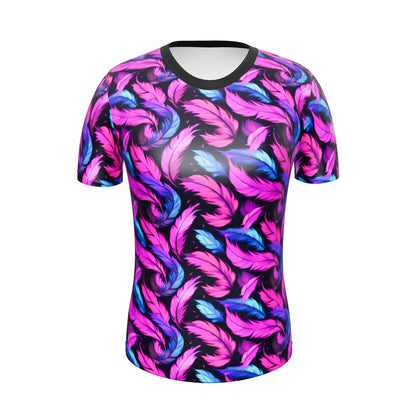 AllOver-Damen-T-Shirt - karibische Federn