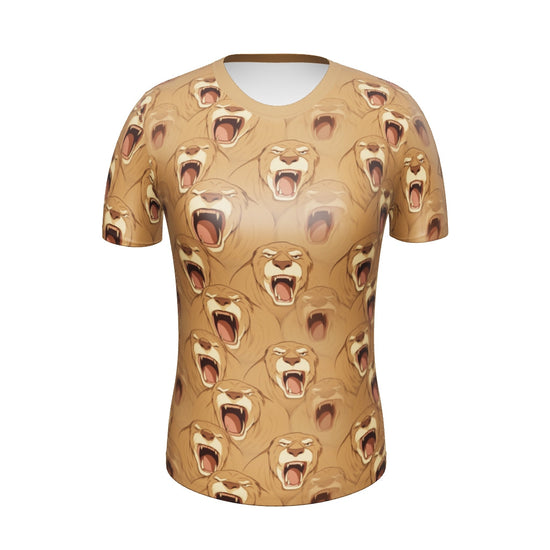 AllOverDamen-T-Shirt - Löwenbrüllen