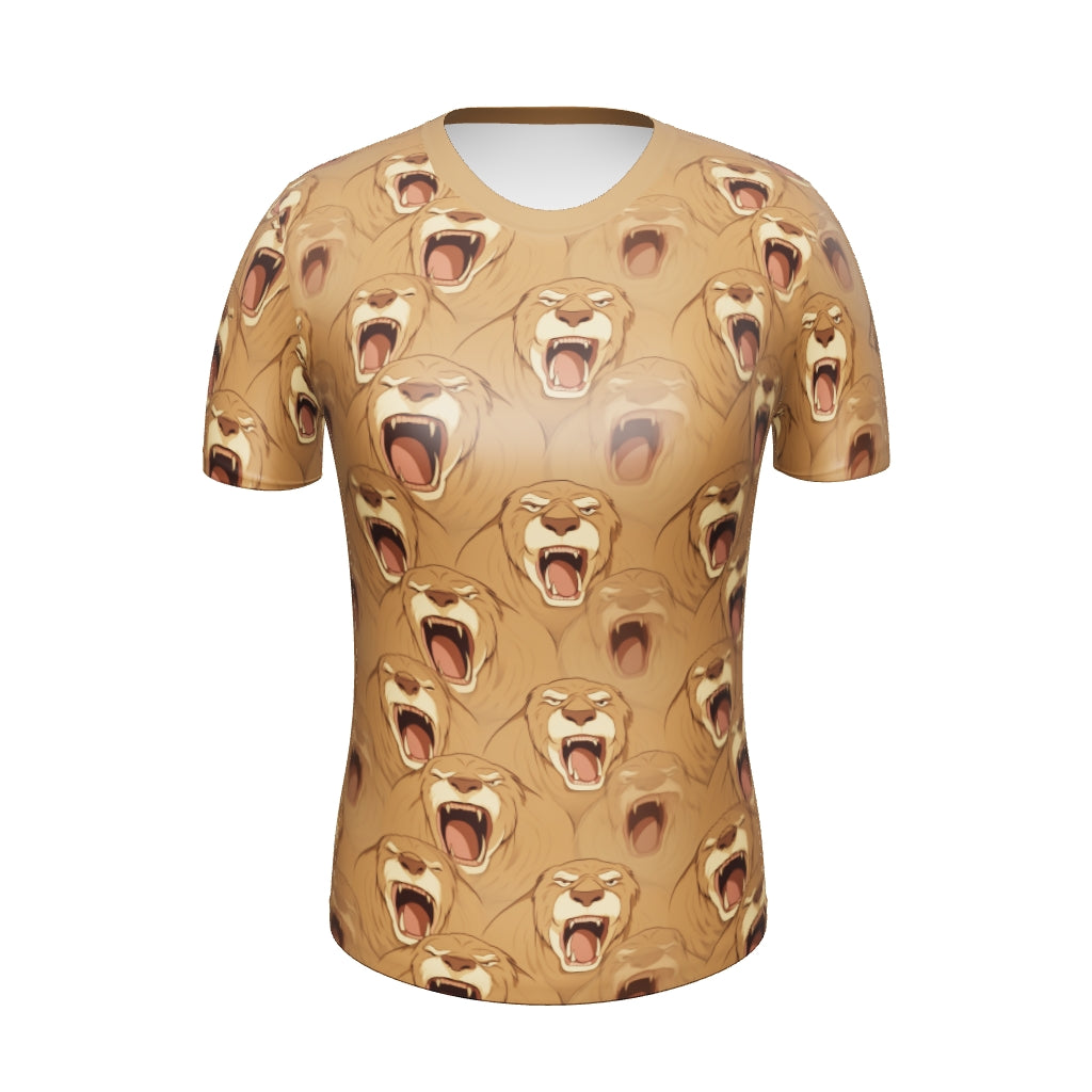 AllOverDamen-T-Shirt - Löwenbrüllen