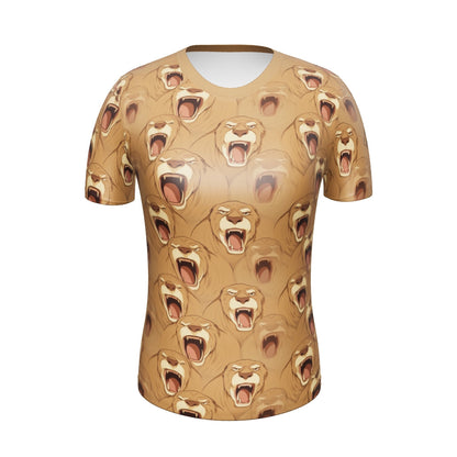 AllOverDamen-T-Shirt - Löwenbrüllen